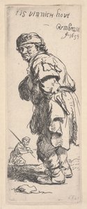 Tiggare som talar av Rembrandt van Rijn