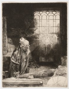 Doktor Faustus av Rembrandt Harmensz. van Rijn