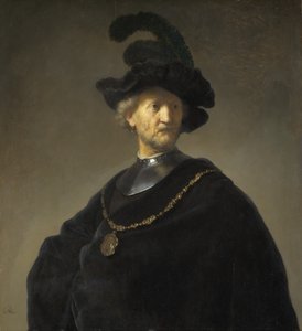 Gubben med en guldkedja av Rembrandt van Rijn