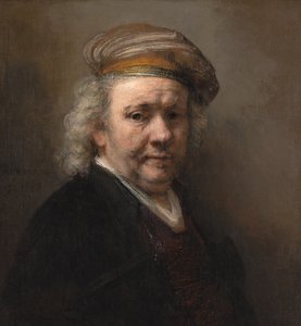 Självporträtt av Rembrandt van Rijn