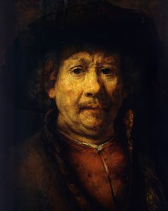 Självporträtt av Rembrandt Harmensz. van Rijn