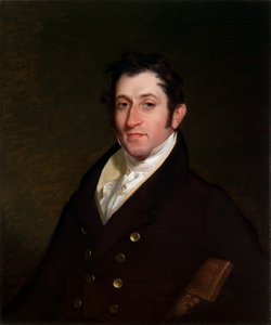 Överste Mendes Cohen, ca 1838 (olja på duk) av Rembrandt Peale