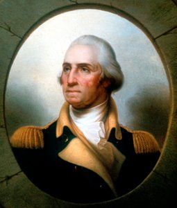George Washington 1732-99, USA:s första president 1789-97. av Rembrandt Peale