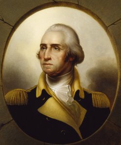 George Washington, ca 1850 (olja på duk) av Rembrandt Peale