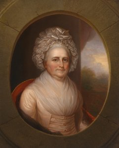 Martha Washington av Rembrandt Peale