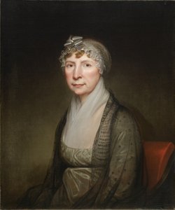 Porträtt av Cornelia Van Horn Lansdale (Mrs. Thomas Lancaster Lansdale), ca 1820 av Rembrandt Peale