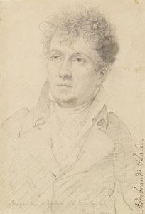 Porträtt av François Joseph Talma av Rembrandt Peale