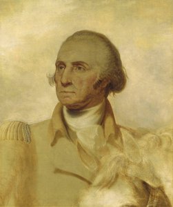 Skiss för ett porträtt av George Washington av Rembrandt Peale