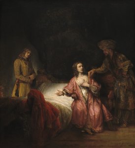 Joseph anklagade av Potifars hustru, 1655.