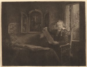 Abraham fransk av Rembrandt van Rijn