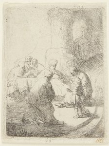 Kristus i diskussion med de skriftlärda av Rembrandt van Rijn
