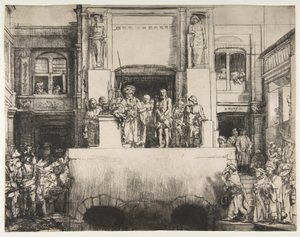 Kristus presenterad för folket, 1655. av Rembrandt van Rijn