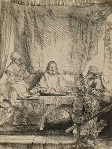 Kristus vid Emmaus av Rembrandt van Rijn