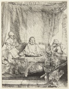 Kristus i Emmaus av Rembrandt van Rijn
