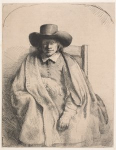 Clement de Jonghe, trycksakssäljare av Rembrandt van Rijn