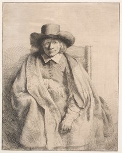 Clement de Jonghe, trycksakssäljare av Rembrandt van Rijn