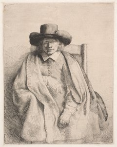 Clement de Jonghe, trycksakssäljare av Rembrandt van Rijn