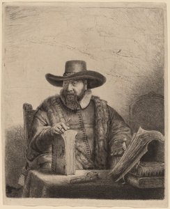 Cornelis Claesz Anslo av Rembrandt van Rijn