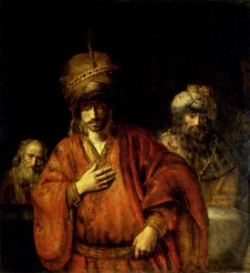 David och Uria av Rembrandt van Rijn