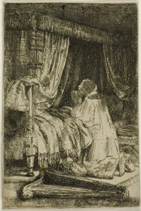 David i bön av Rembrandt van Rijn