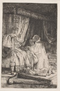 David i bön av Rembrandt van Rijn