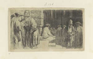 De Farizeeers i de Tempel Samling av åttiofem originaltryck (serietitel) av Rembrandt van Rijn