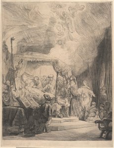 Jungfru Marias död av Rembrandt van Rijn