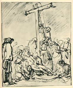 Deposition från korset, c1650, 1943. av Rembrandt van Rijn