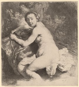Diana vid badet av Rembrandt van Rijn