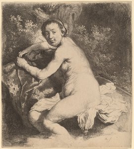 Diana vid badet av Rembrandt van Rijn
