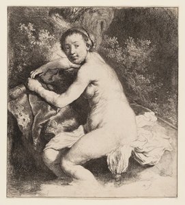 Diana vid badet av Rembrandt van Rijn