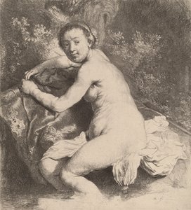 Diana vid badet, ca. 1631. av Rembrandt van Rijn