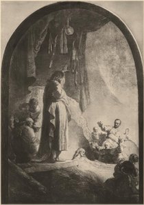 Lasarus uppväckande av Rembrandt van Rijn