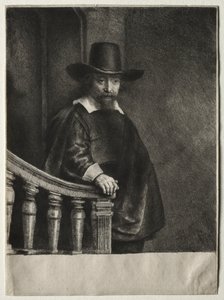 Ephraim Bonus, judisk läkare av Rembrandt van Rijn