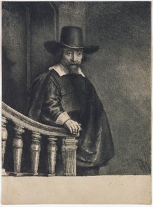 Ephraim Bueno (Bonus), läkare av Rembrandt van Rijn