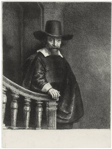 Ephraim Bueno, judisk läkare, 1647 av Rembrandt van Rijn