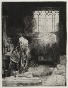 Faust, c. 1652. av Rembrandt van Rijn