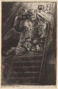 Jakobs stege av Rembrandt van Rijn