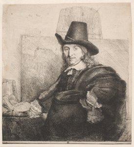 Jan Asselyn, målare av Rembrandt van Rijn
