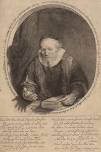 Jan Cornelisz. Sylvius, 1646. av Rembrandt van Rijn