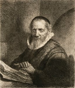 Jan Cornelisz. Sylvius, predikanten av Rembrandt van Rijn