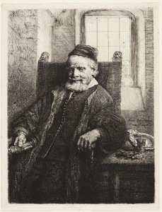 Jan Lutma, guldsmed av Rembrandt van Rijn