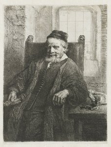Jan Lutma, guldsmed av Rembrandt van Rijn