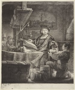 Jan Uytenbogaert (Guldvägaren) av Rembrandt van Rijn
