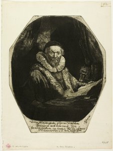 Jan Uytenbogaert av Rembrandt van Rijn