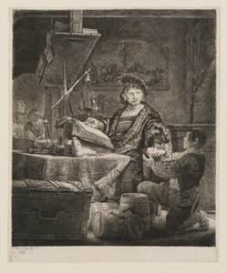 Jan Uytenbogaert, generalkassör av Rembrandt van Rijn