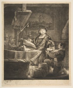 Jan Uytenbogaert Guldvägaren, 1639. av Rembrandt van Rijn
