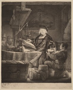 Jan Uytenbogaert, ”Guldvägaren” av Rembrandt van Rijn