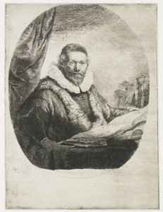 Johannes Wtenbogaert av Rembrandt van Rijn
