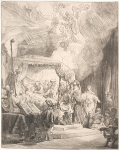 Jungfru Marias död av Rembrandt van Rijn